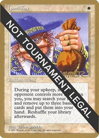 Land Tax - 1996 Preston Poulter (4ED), World Championship Decks