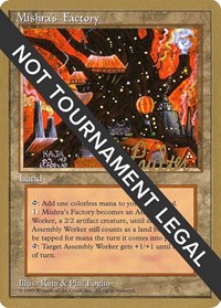 Mishra's Factory - 1996 Preston Poulter (4ED), World Championship Decks