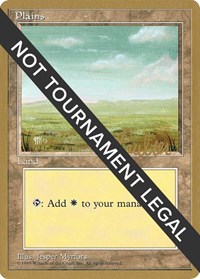 Plains (C) - 1996 Preston Poulter (4ED), World Championship Decks