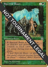 Spectral Bears - 1996 Preston Poulter (HML), World Championship Decks
