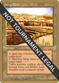 Strip Mine - 1996 Preston Poulter (4ED), World Championship Decks