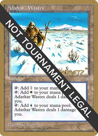 Adarkar Wastes - 1996 Shawn "Hammer" Regnier (ICE), World Championship Decks