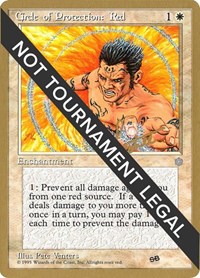 Circle of Protection: Red - 1996 Shawn "Hammer" Regnier (ICE) (SB), World Championship Decks