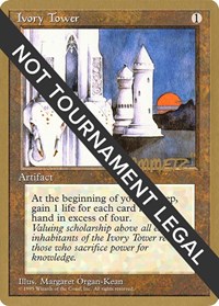 Ivory Tower - 1996 Shawn "Hammer" Regnier (4ED), World Championship Decks