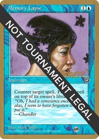 Memory Lapse (Version 2) - 1996 Shawn "Hammer" Regnier (HML) (SB), World Championship Decks