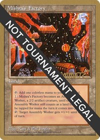 Mishra's Factory - 1996 Shawn "Hammer" Regnier (4ED), World Championship Decks