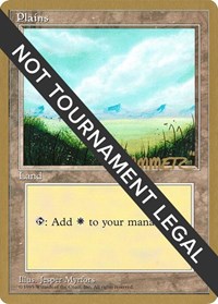 Plains (A) - 1996 Shawn "Hammer" Regnier (4ED), World Championship Decks