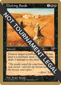 Choking Sands - 1997 Jakub Slemr (MIR), World Championship Decks