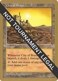 City of Brass - 1997 Jakub Slemr (5ED), World Championship Decks