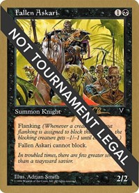 Fallen Askari - 1997 Jakub Slemr (VIS), World Championship Decks