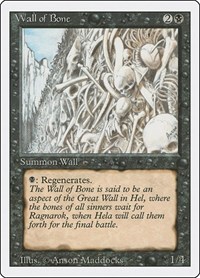 Wall of Bone, Revised Edition