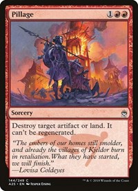 Pillage, Masters 25