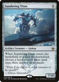 Sundering Titan, Masters 25
