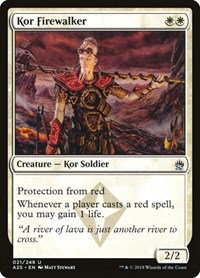 Kor Firewalker, Masters 25