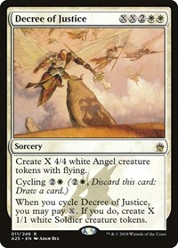 Decree of Justice, Masters 25