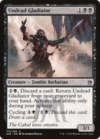 Undead Gladiator, Masters 25