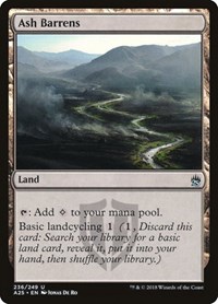 Ash Barrens, Masters 25