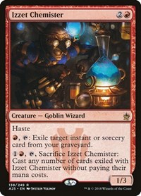 Izzet Chemister, Masters 25