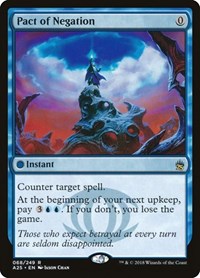 Pact of Negation, Masters 25