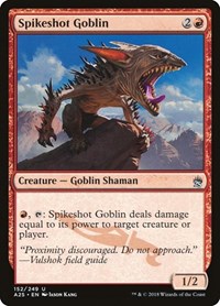 Spikeshot Goblin, Masters 25