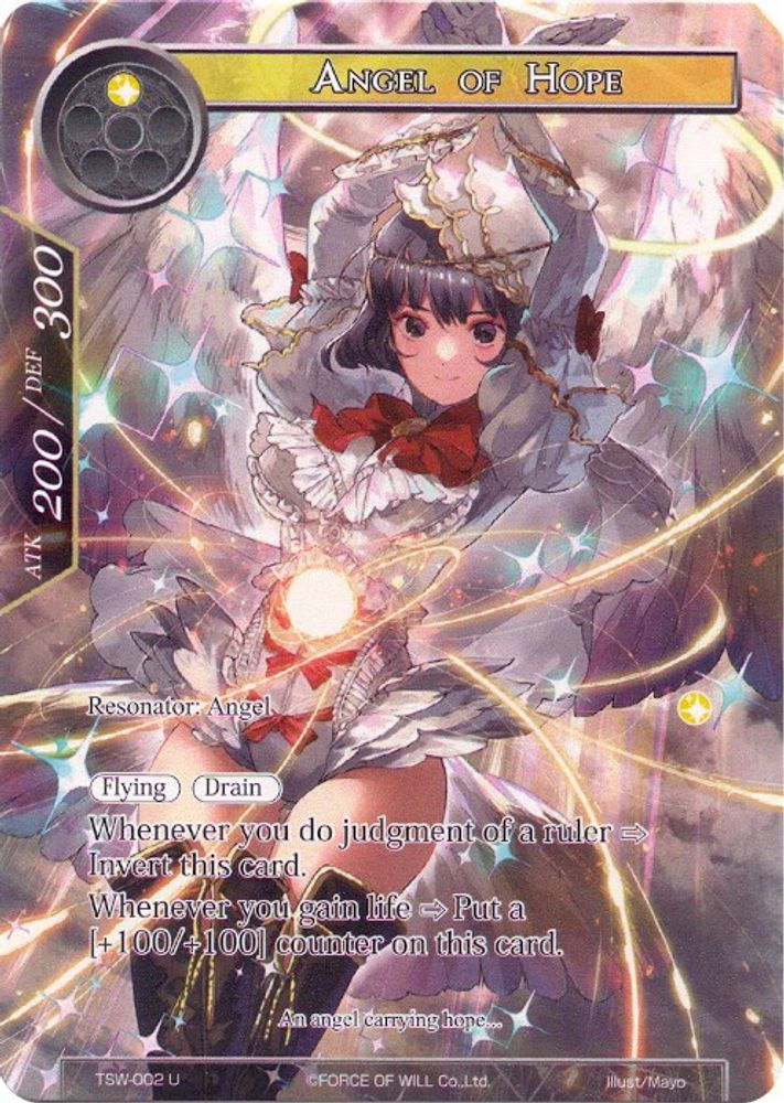 Angel of Hope // Angel of Despair (Full Art), Foil, front