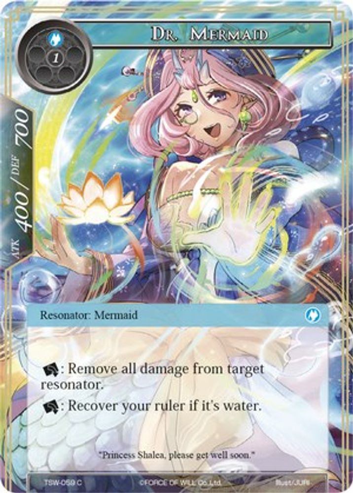 Dr. Mermaid, Standard, front
