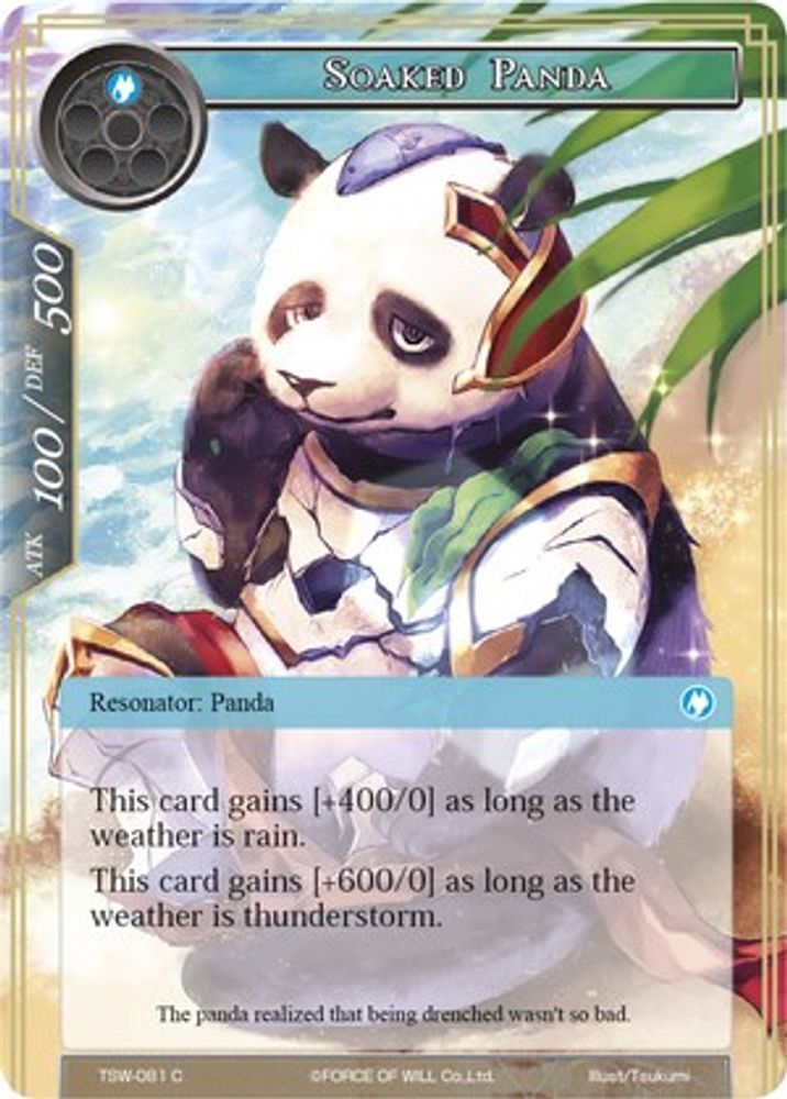 Soaked Panda, Standard, front