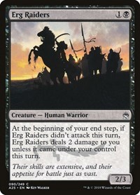 Erg Raiders, Masters 25