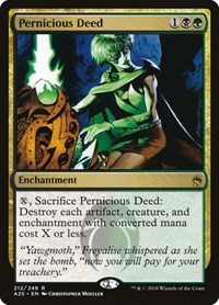 Pernicious Deed, Masters 25