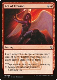 Act of Treason, Masters 25