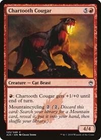 Chartooth Cougar, Masters 25