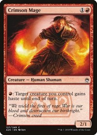 Crimson Mage, Masters 25