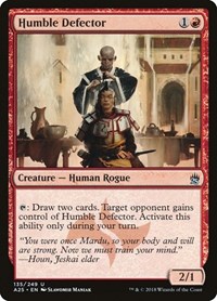 Humble Defector, Masters 25