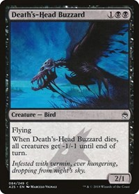 Death's-Head Buzzard, Masters 25