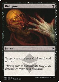 Disfigure, Masters 25