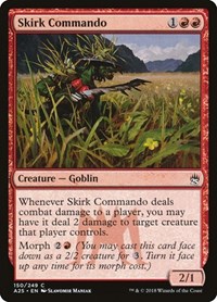 Skirk Commando, Masters 25