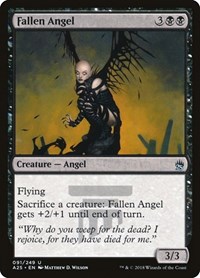 Fallen Angel, Masters 25