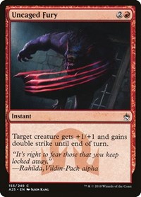 Uncaged Fury, Masters 25