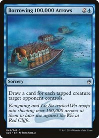 Borrowing 100,000 Arrows, Masters 25