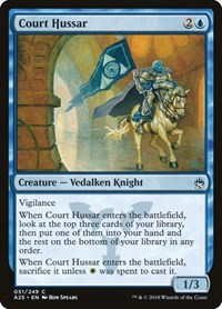Court Hussar, Masters 25