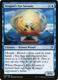 Dragon's Eye Savants, Masters 25