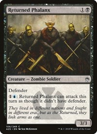 Returned Phalanx, Masters 25