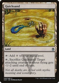 Quicksand, Masters 25