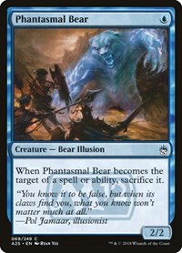 Phantasmal Bear, Masters 25