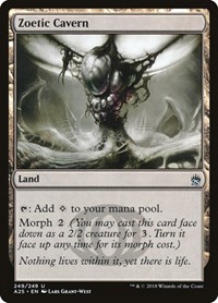 Zoetic Cavern, Masters 25