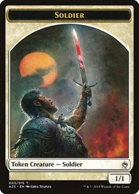 Soldier Token (003), Masters 25