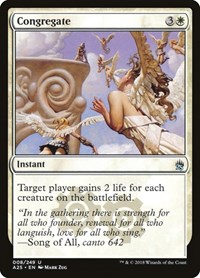 Congregate, Masters 25