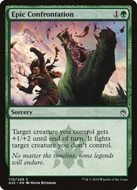 Epic Confrontation, Masters 25