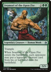 Iwamori of the Open Fist, Masters 25