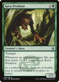Kavu Predator, Masters 25